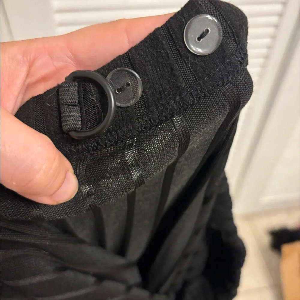 Black Ribbed Maternity Set - Picture 7 of 9